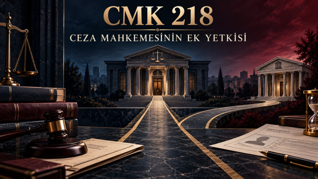 CMK 218 ceza mahkemesinin ek yetkisi ve bekletici sorun