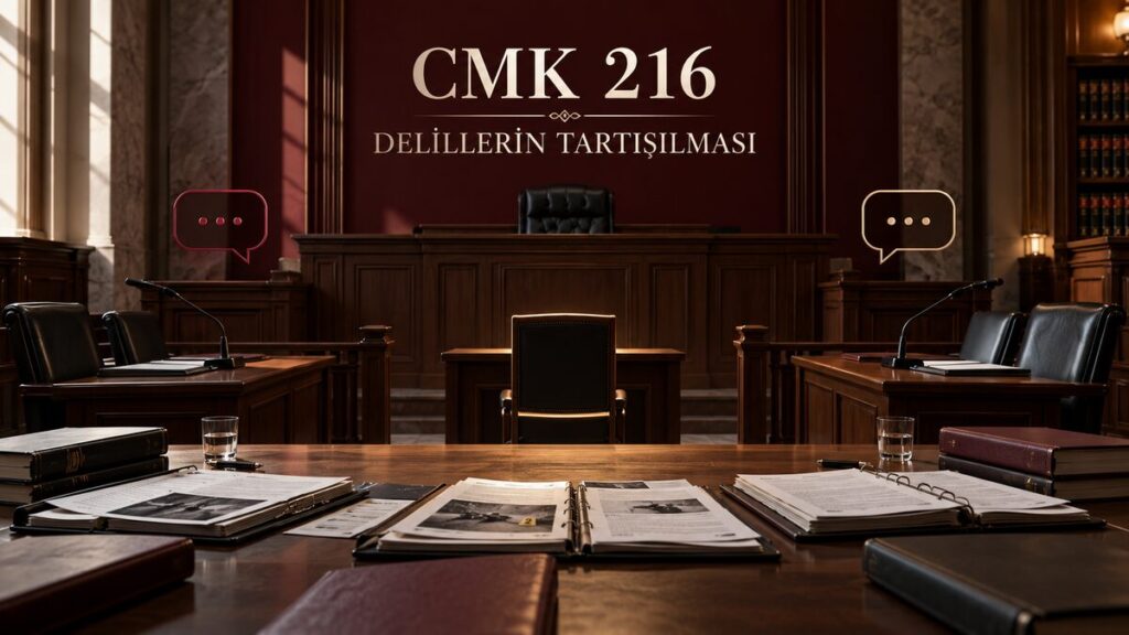CMK 216 delillerin tartışılması ve sanığın son sözü