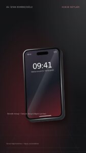 Sahte icra SMS’i karşısında yapılacakları anlatan videodan telefon mesajı sahnesi